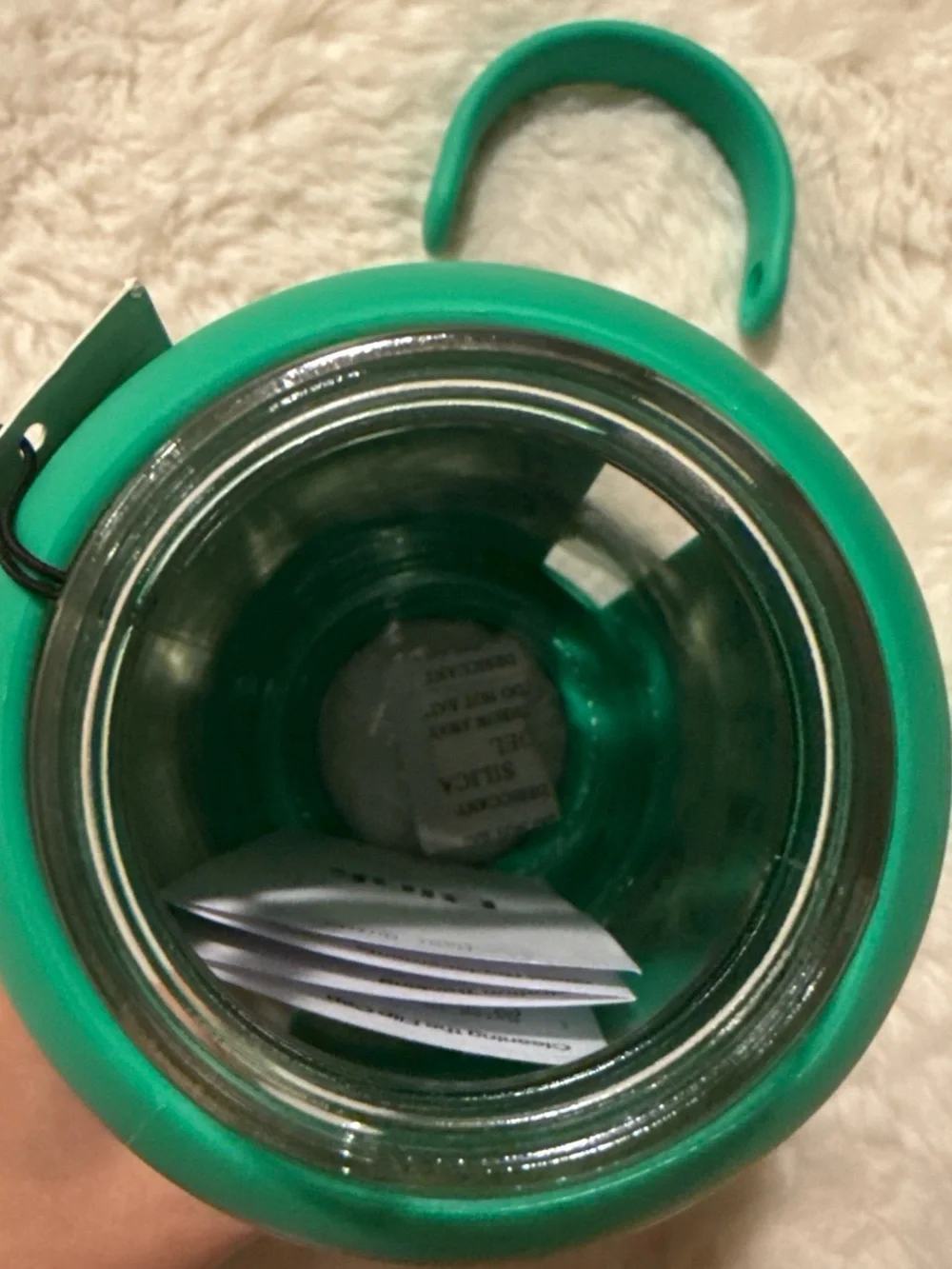 Bink Green Glass Water Bottle - 27 oz